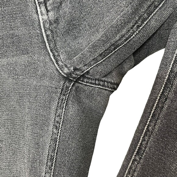 Alexander Wang Grip Skinny Jeans Women’s Size 25 Grey Fade High Rise Stretch - Picture 9 of 13
